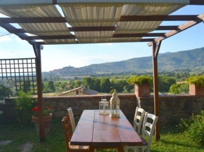 Characteristic cottage in the Tuscan hills